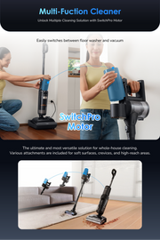 Tineco Floor ONE Switch S7 Stretch Cordless Wet Dry Vacuum Cleaner, Up to 70 Min for Multi-Level Messes,Multi-Function Cleaner for whole house cleaning