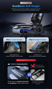 Tineco Floor ONE Switch S7 Stretch Cordless Wet Dry Vacuum Cleaner, Up to 70 Min for Multi-Level Messes,Multi-Function Cleaner for whole house cleaning