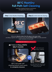 Tineco Floor ONE Switch S7 Stretch Cordless Wet Dry Vacuum Cleaner, Up to 70 Min for Multi-Level Messes,Multi-Function Cleaner for whole house cleaning