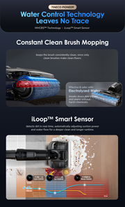 Tineco Floor ONE Switch S7 Stretch Cordless Wet Dry Vacuum Cleaner, Up to 70 Min for Multi-Level Messes,Multi-Function Cleaner for whole house cleaning