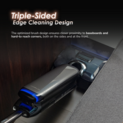 Tineco Floor ONE S9 Artist Steam Cordless Wet Dry Vacuum Cleaner, Up to 75 Min for Multi-Level Messes,Steam cleaning powerful stain removal