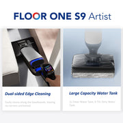 Tineco Floor ONE S9 Artist Cordless Wet Dry Vacuum Cleaner, Up to 50 Min for Multi-Level Messes,Cleaning powerful stain removal