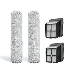TINECO FLOOR ONE S3 REPLACEMENT BRUSH ROLLER KIT-2X BRUSH ROLLER & 2X HEPA ASSY